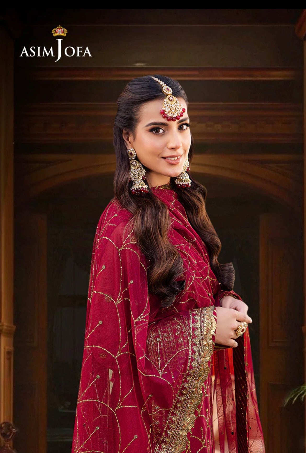 EMBROIDERED CHIFFON 3pc Unstitched
