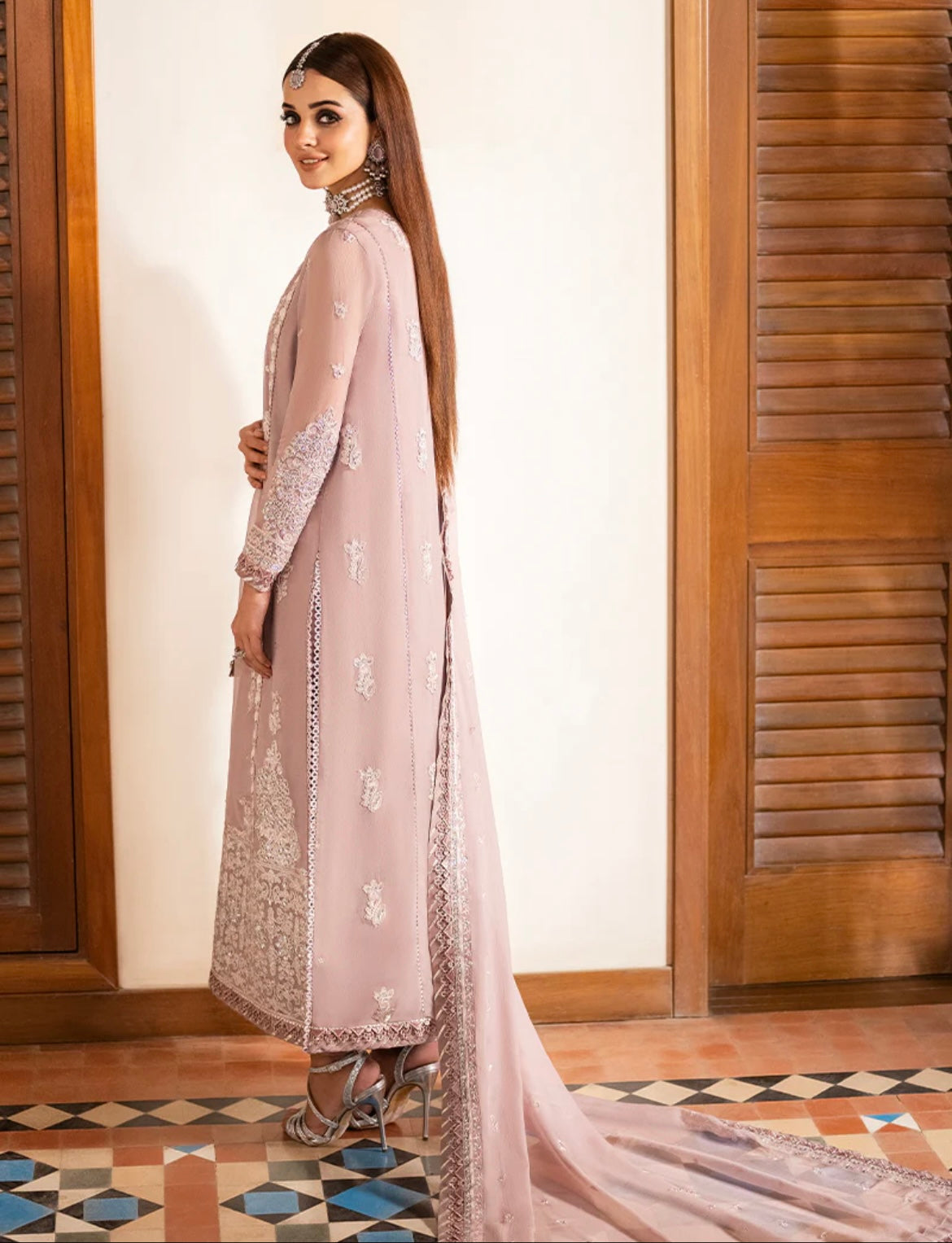 EMBROIDERED CHIFFON 3 PCS