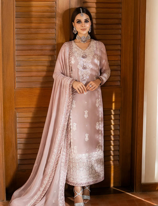 EMBROIDERED CHIFFON 3 PCS