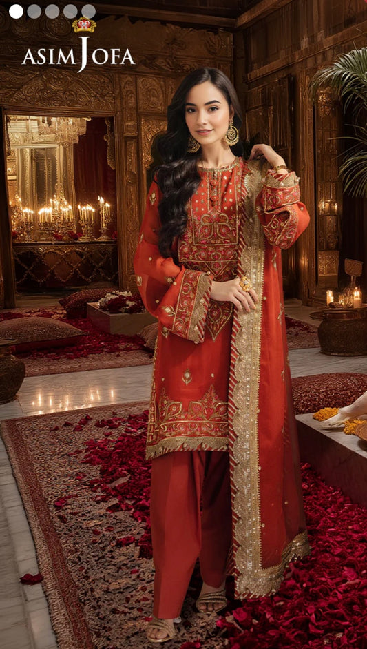 EMBROIDERED CHIFFON 3 PCS